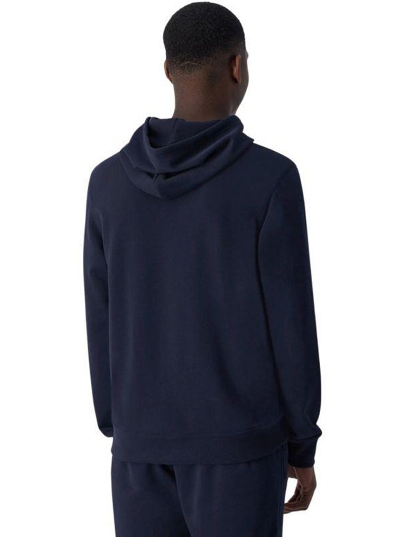 Champion - Sweat à capuche motif/style Logo brodé Bleu marine - Kiabi