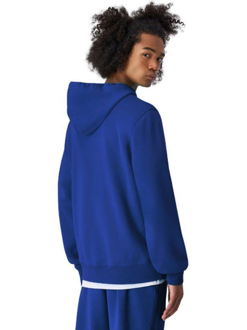 Champion - Sweat à capuche motif/style Logo brodé Bleu - Kiabi