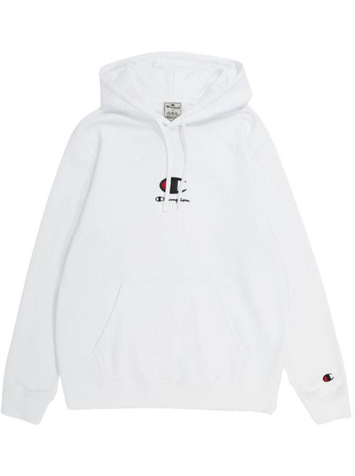 Champion - Sweat à capuche motif/style logo sur poitrine - Kiabi