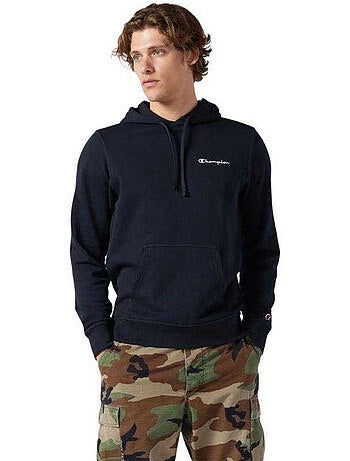 Champion - Sweat à capuche motif/style logo sur poitrine