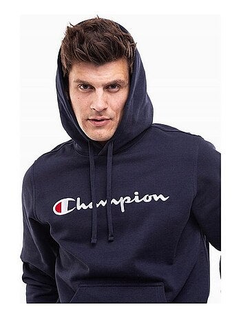 Champion - Sweat à capuche motif/style Texte