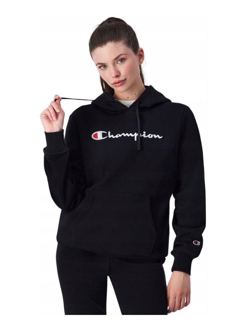 Champion - Sweat à capuche Noir - Kiabi