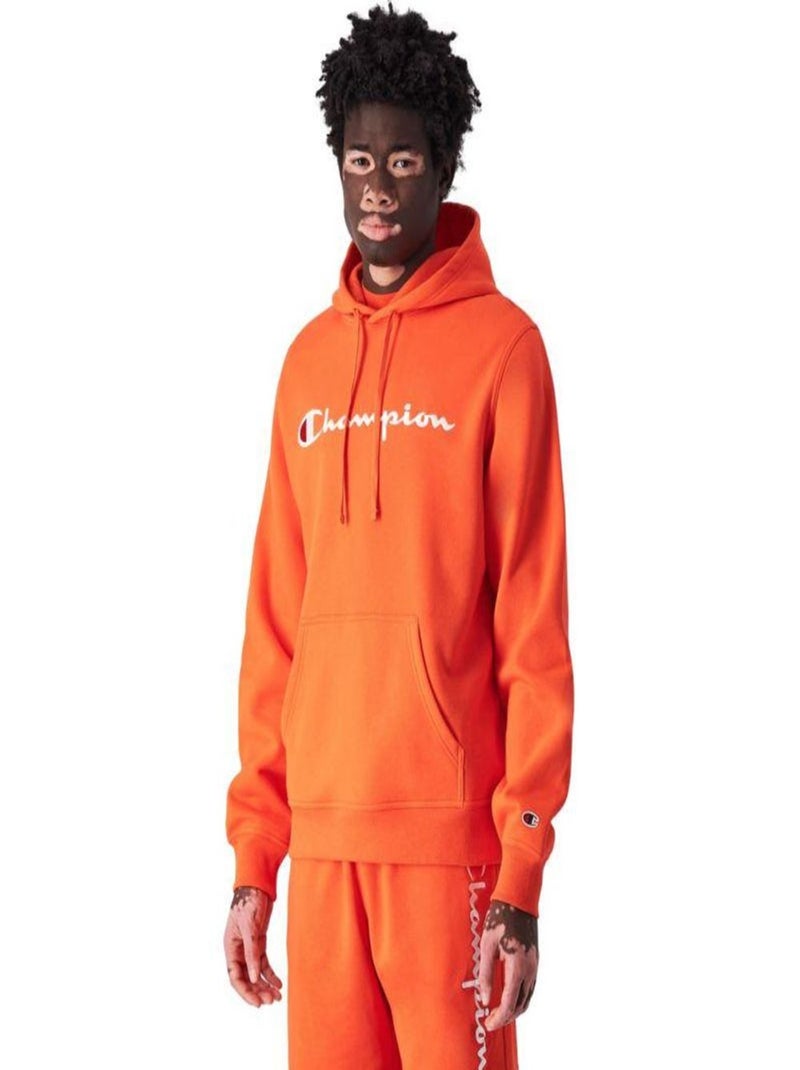 Champion - Sweat à capuche Orange - Kiabi