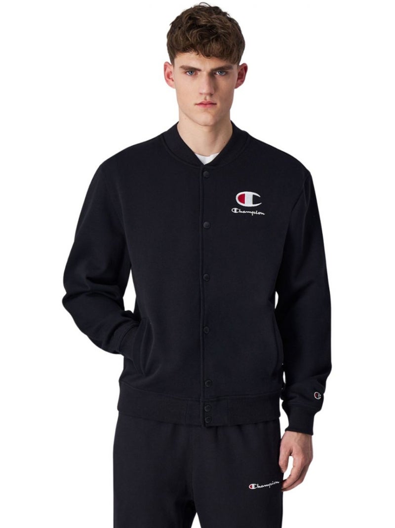 Champion - Sweat motif/style logo Noir - Kiabi