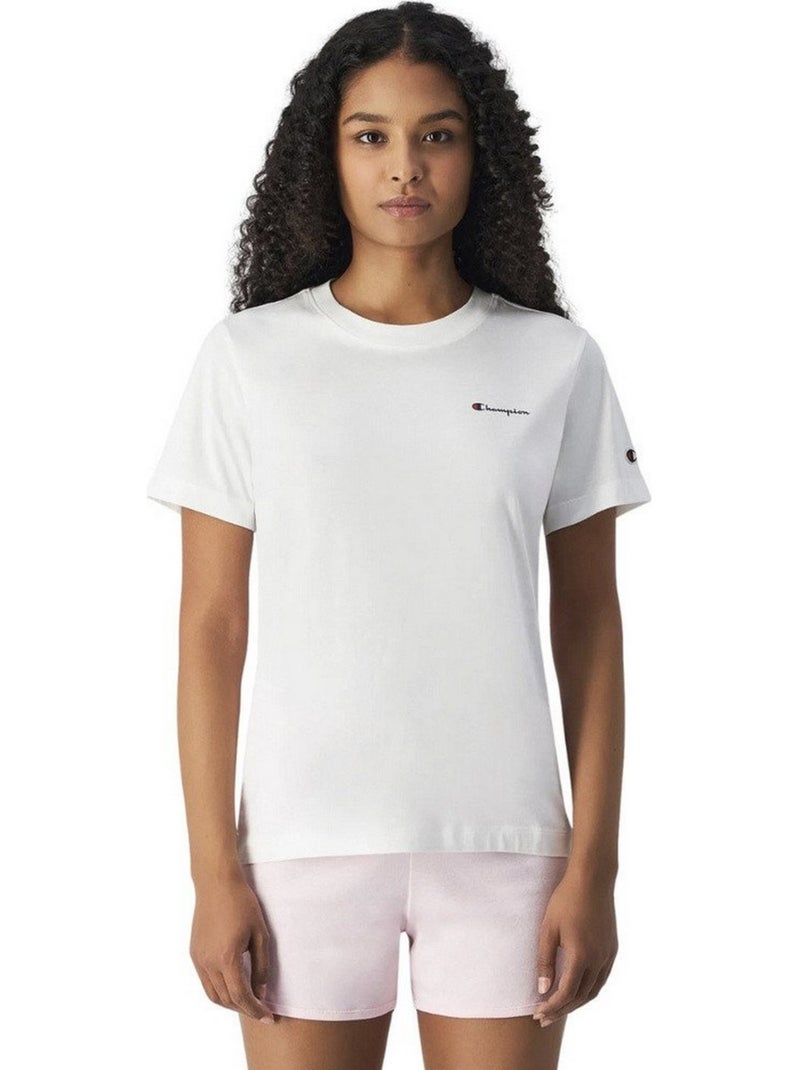 Champion - T-shirt Blanc - Kiabi