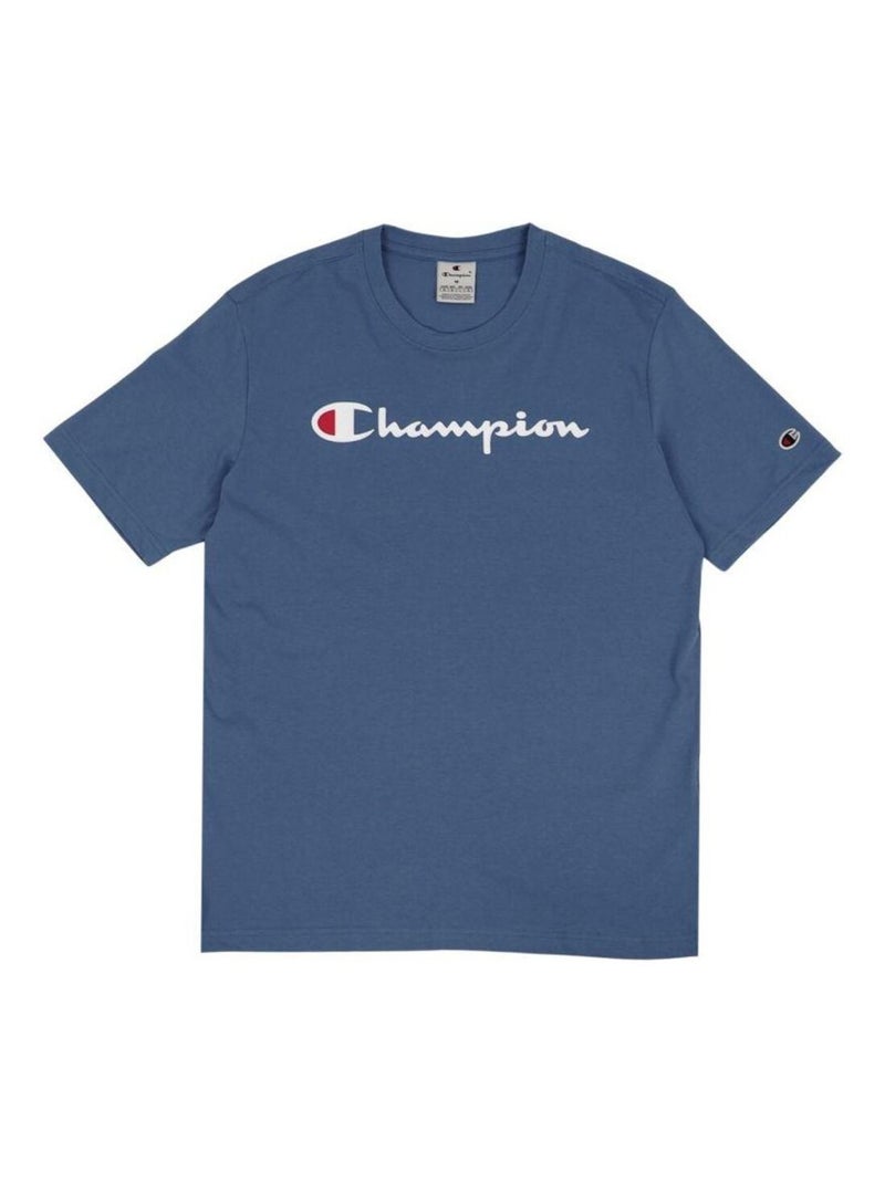 Champion - T-shirt Bleu - Kiabi