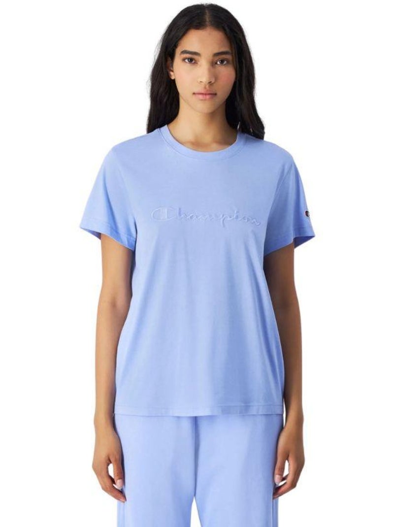 Champion - T-shirt Bleu - Kiabi