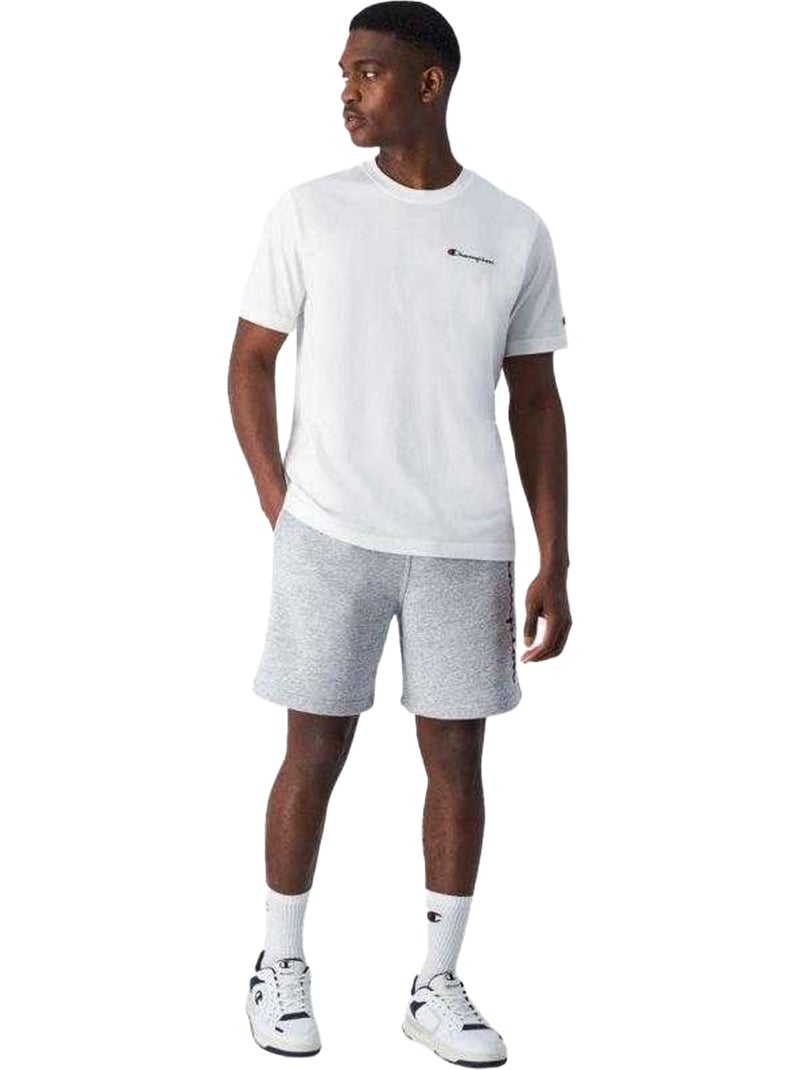 Champion - T-shirt manches courtes Blanc - Kiabi