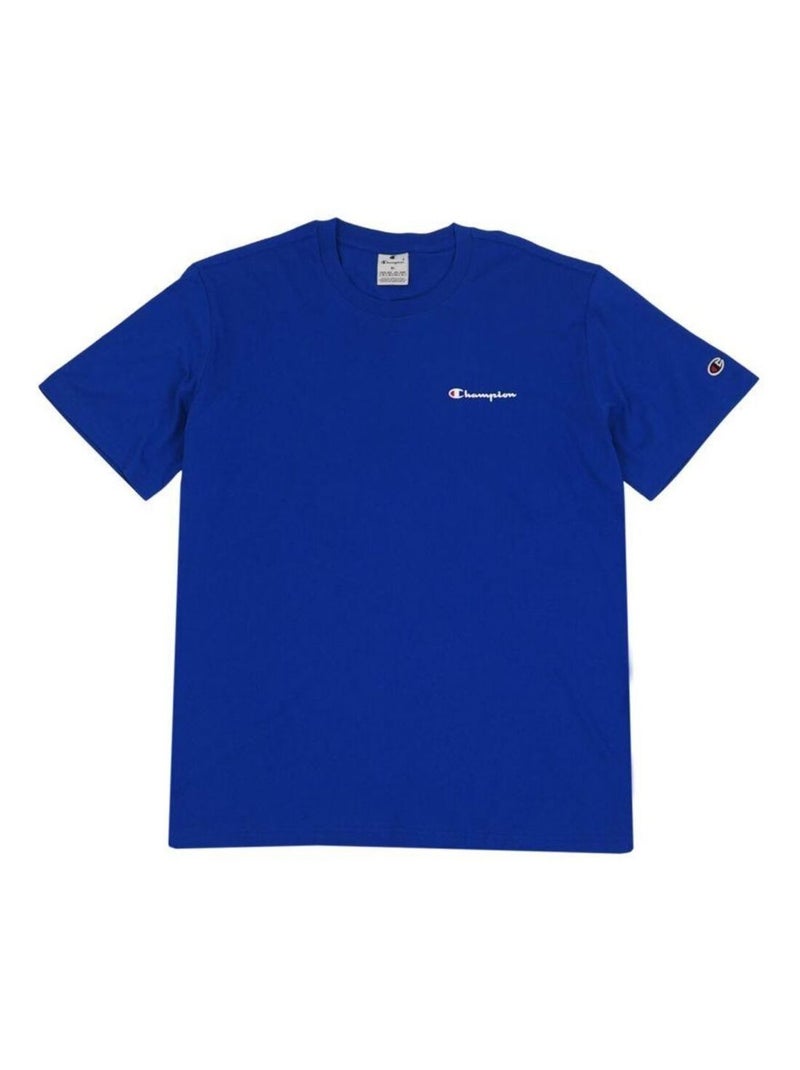 Champion - T-shirt Manches courtes Bleu clair - Kiabi