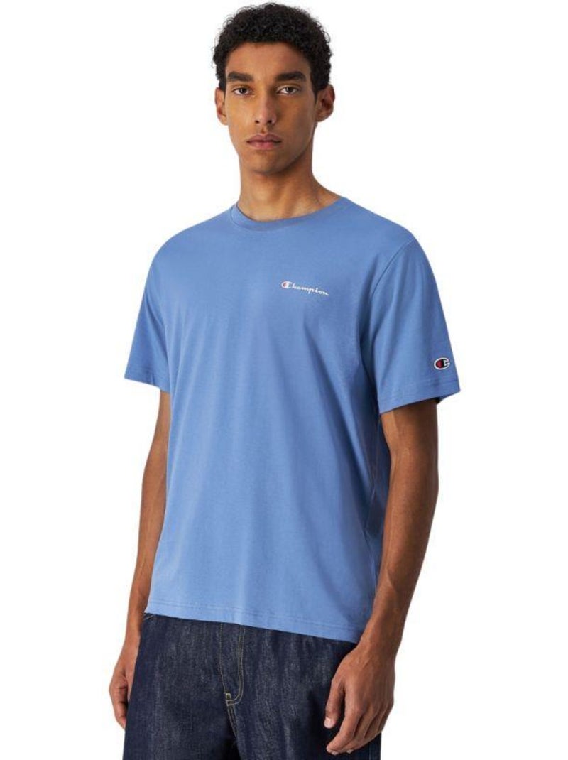 Champion - T-shirt manches courtes Bleu clair - Kiabi