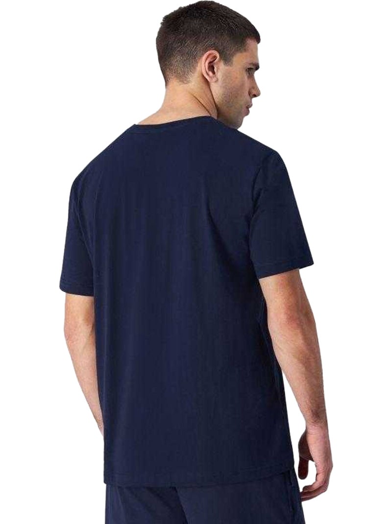 Champion - T-shirt manches courtes Bleu marine - Kiabi