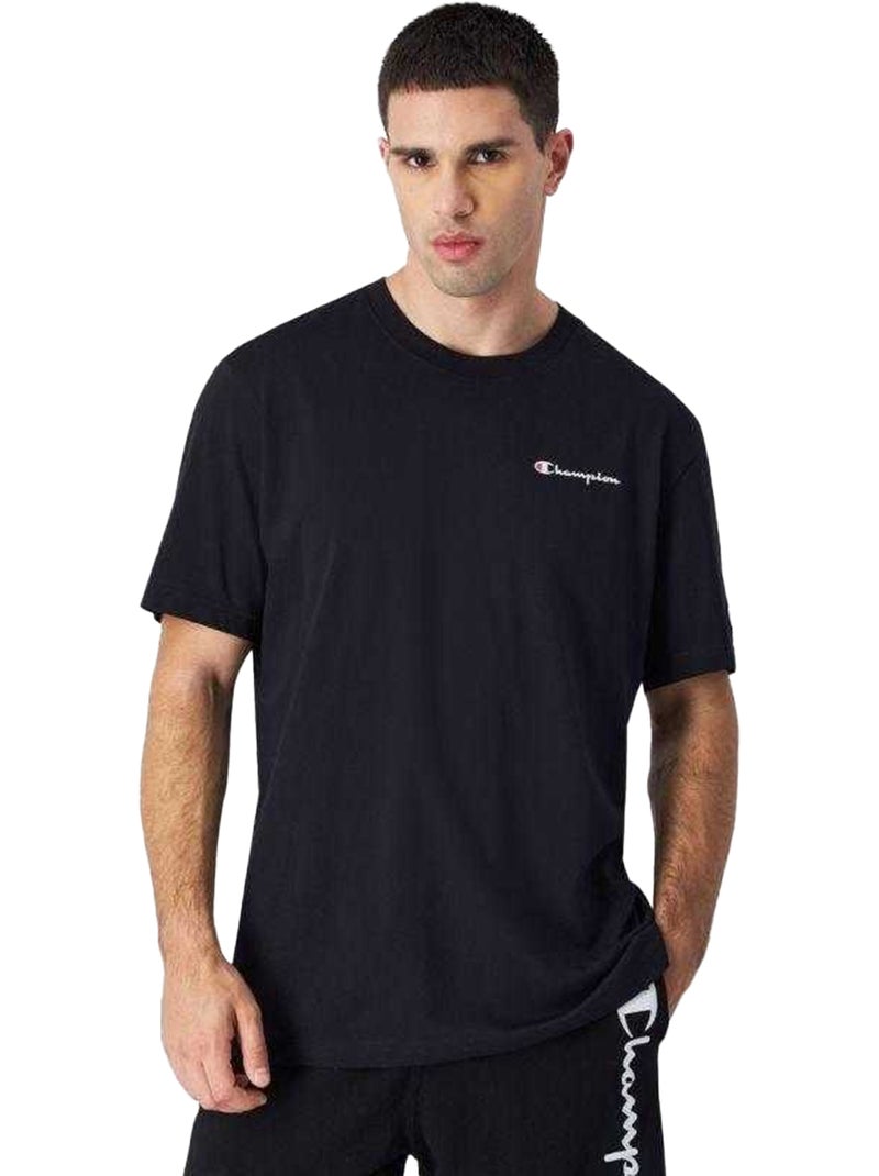 Champion - T-shirt manches courtes Noir - Kiabi