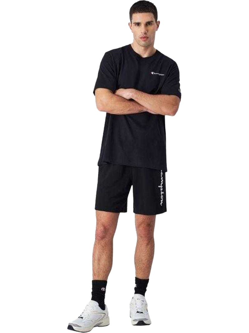 Champion - T-shirt manches courtes Noir - Kiabi