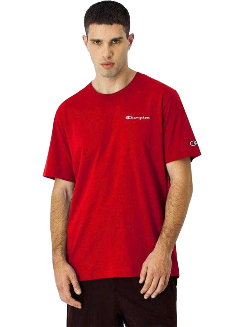 Champion - T-shirt manches courtes Rouge - Kiabi