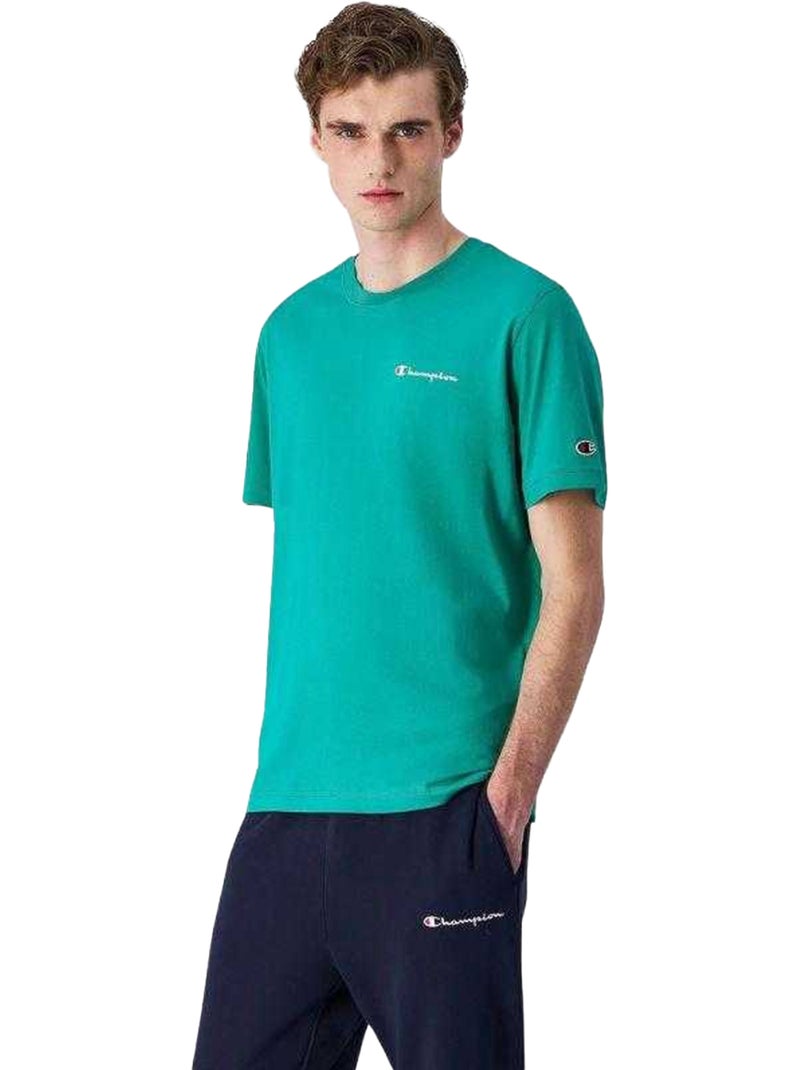 Champion - T-shirt manches courtes Vert - Kiabi