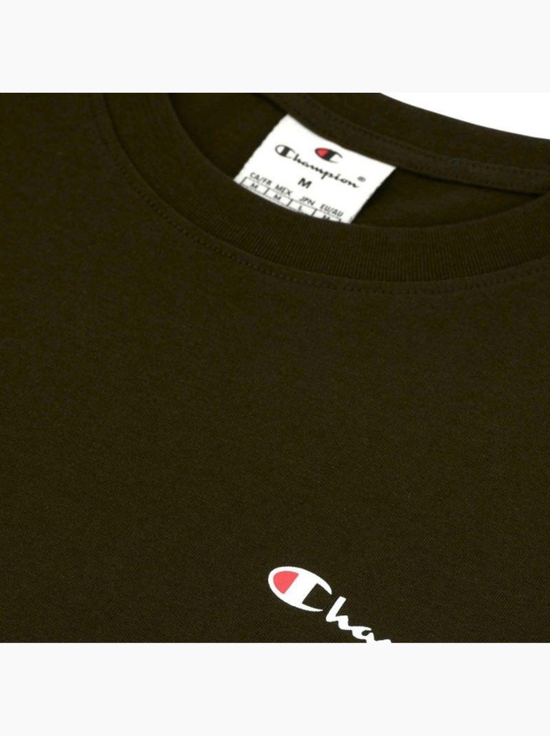 Champion - T-shirt manches courtes Vert olive - Kiabi