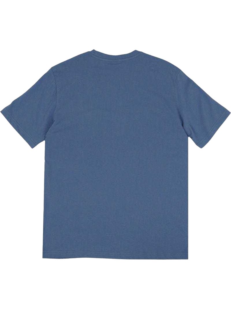 Champion - T-shirt motif/style logo Bleu denim - Kiabi