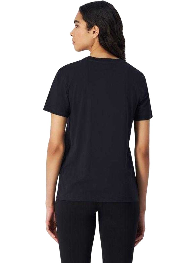 Champion - T-shirt motif/style logo Noir - Kiabi