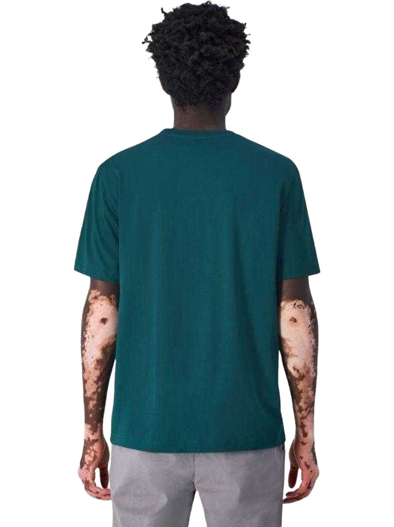 Champion - T-shirt motif/style logo Vert foncé - Kiabi