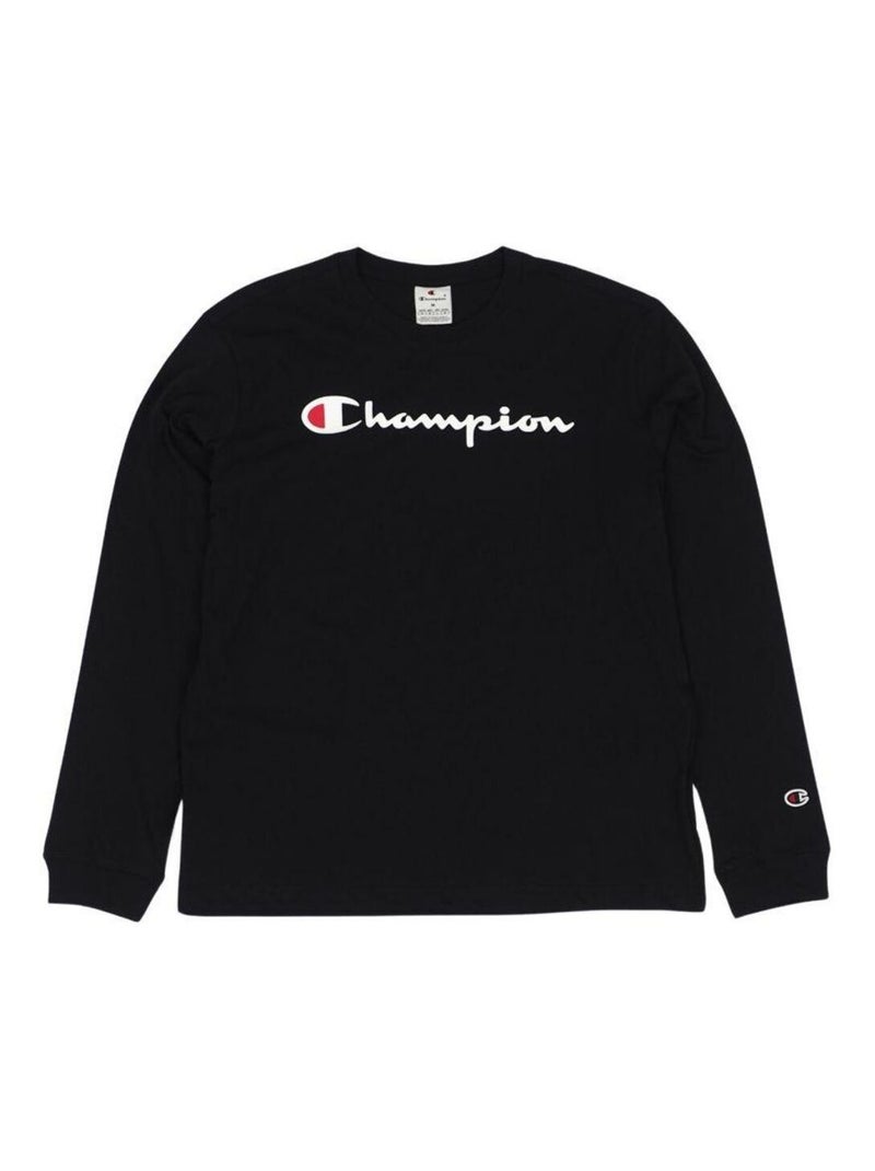 Champion - T-shirt Noir - Kiabi