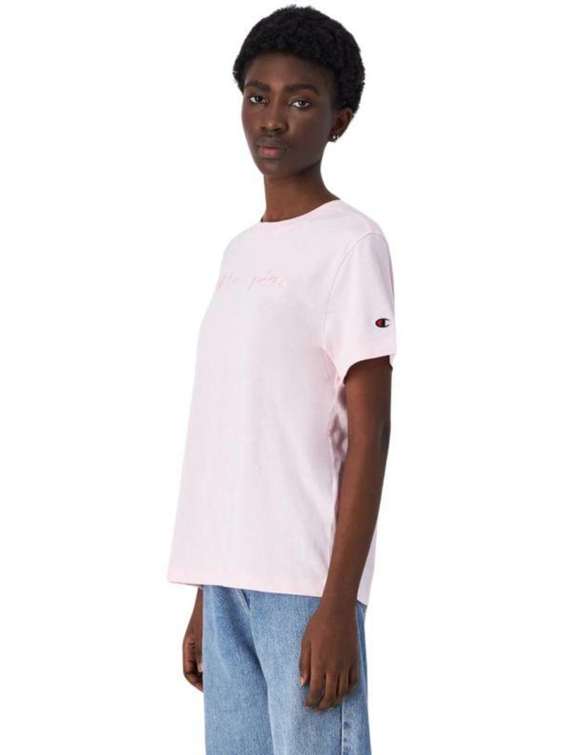 Champion - T-shirt Rose - Kiabi