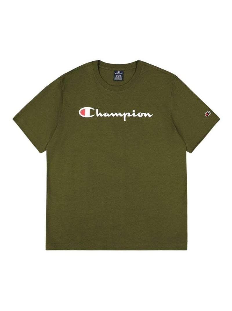 Champion - T-shirt Vert - Kiabi