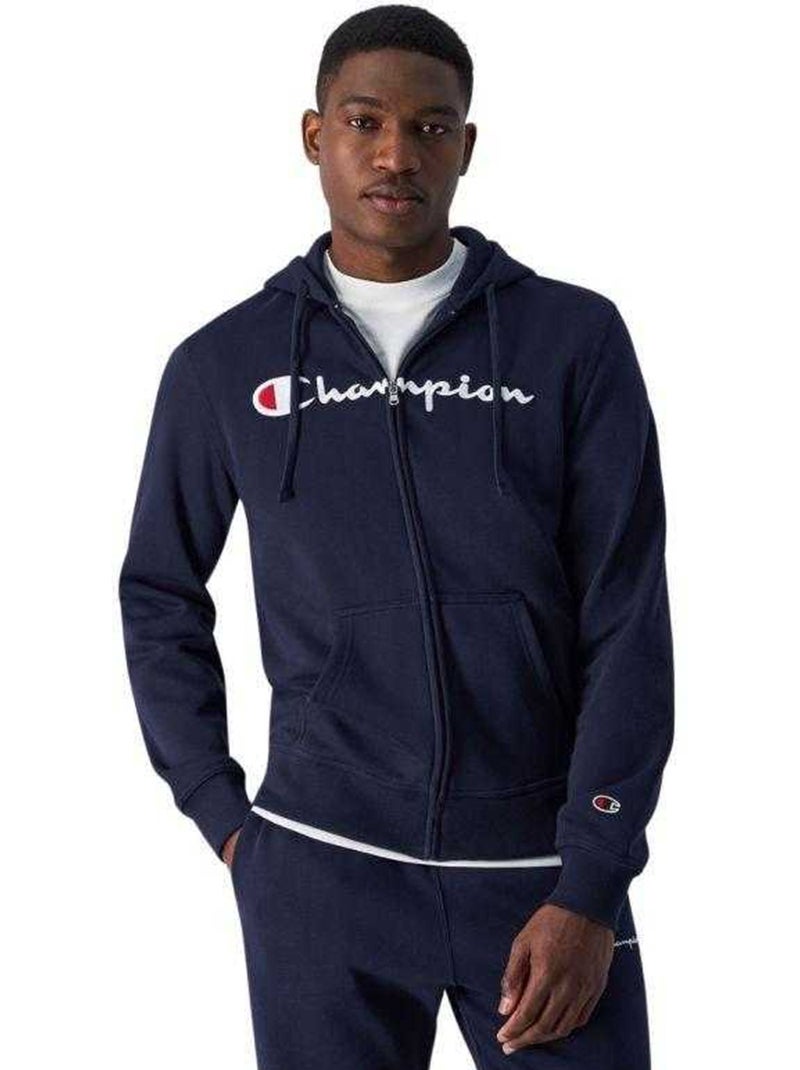 Champion - Veste à capuche Bleu marine - Kiabi