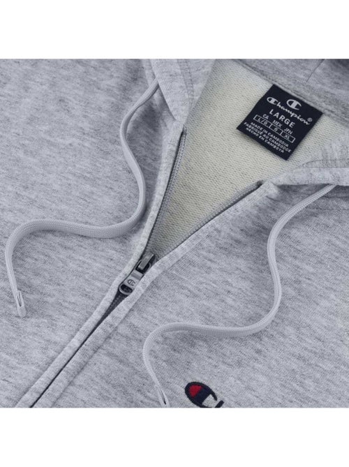 Champion - Veste à capuche motif/style logo sur poitrine - Kiabi