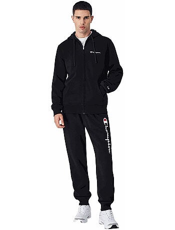 Champion - Veste à capuche motif/style logo sur poitrine