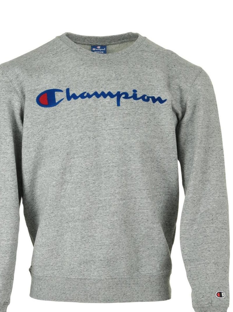 Champion Crewneck Sweatshirt Gris - Kiabi