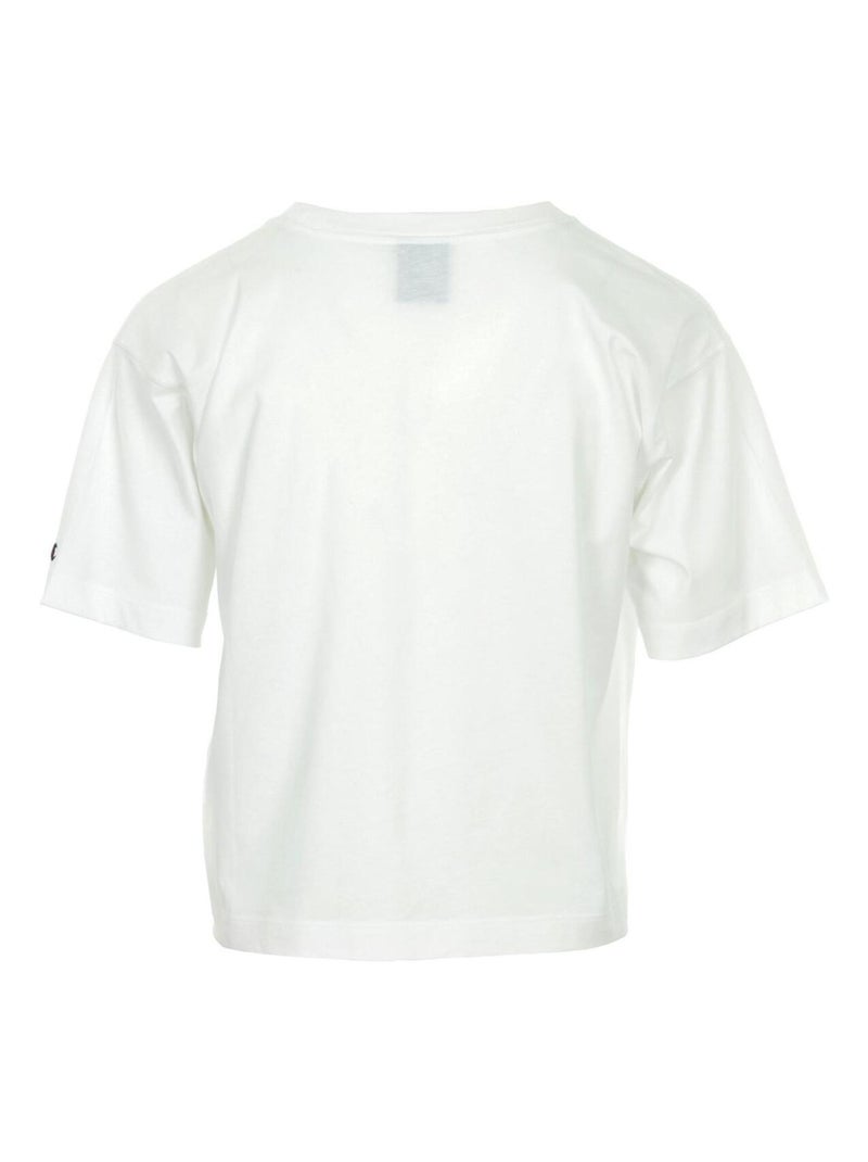 Champion Crewneck T-Shirt Blanc - Kiabi