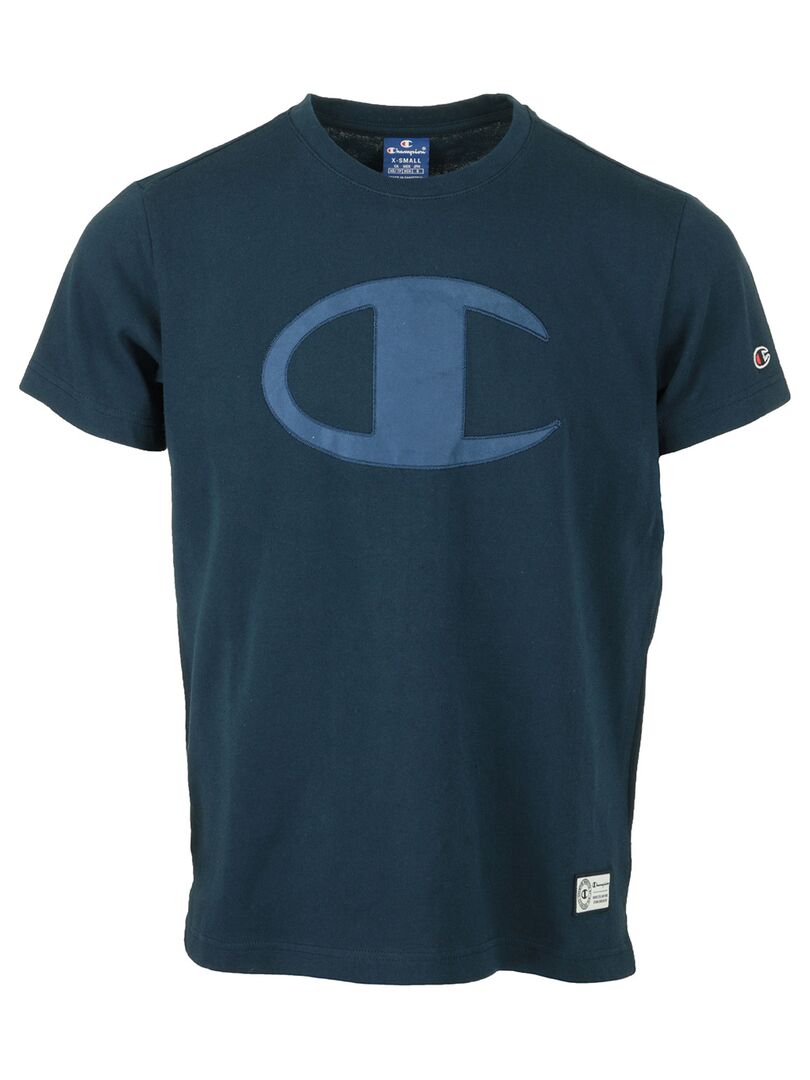 Champion Crewneck T-Shirt Bleu marine - Kiabi