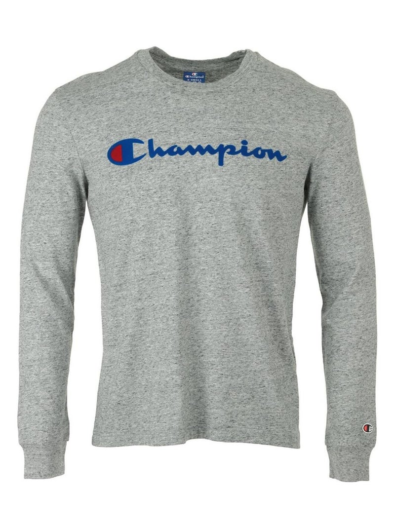 Champion Crewneck T-Shirt Gris - Kiabi