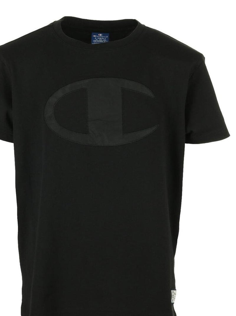 Champion Crewneck T-Shirt Noir - Kiabi