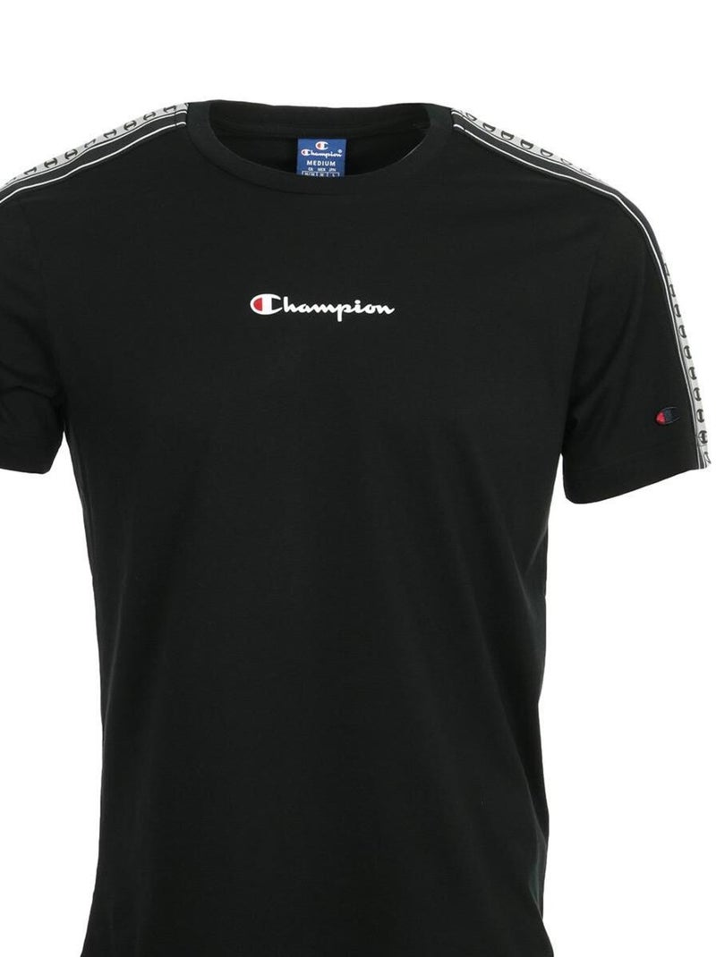 Champion Crewneck T-Shirt Noir Gris - Kiabi