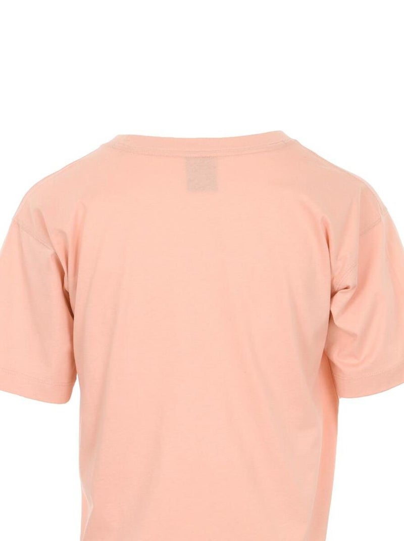 Champion Crewneck T-Shirt Rose - Kiabi