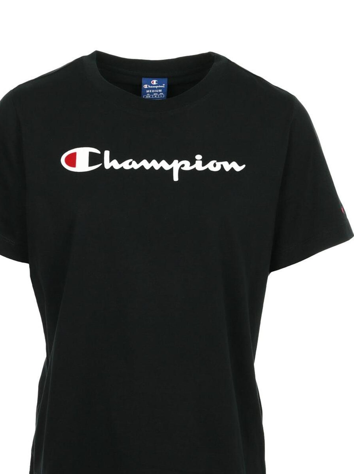 T shirt champion homme blanc deals