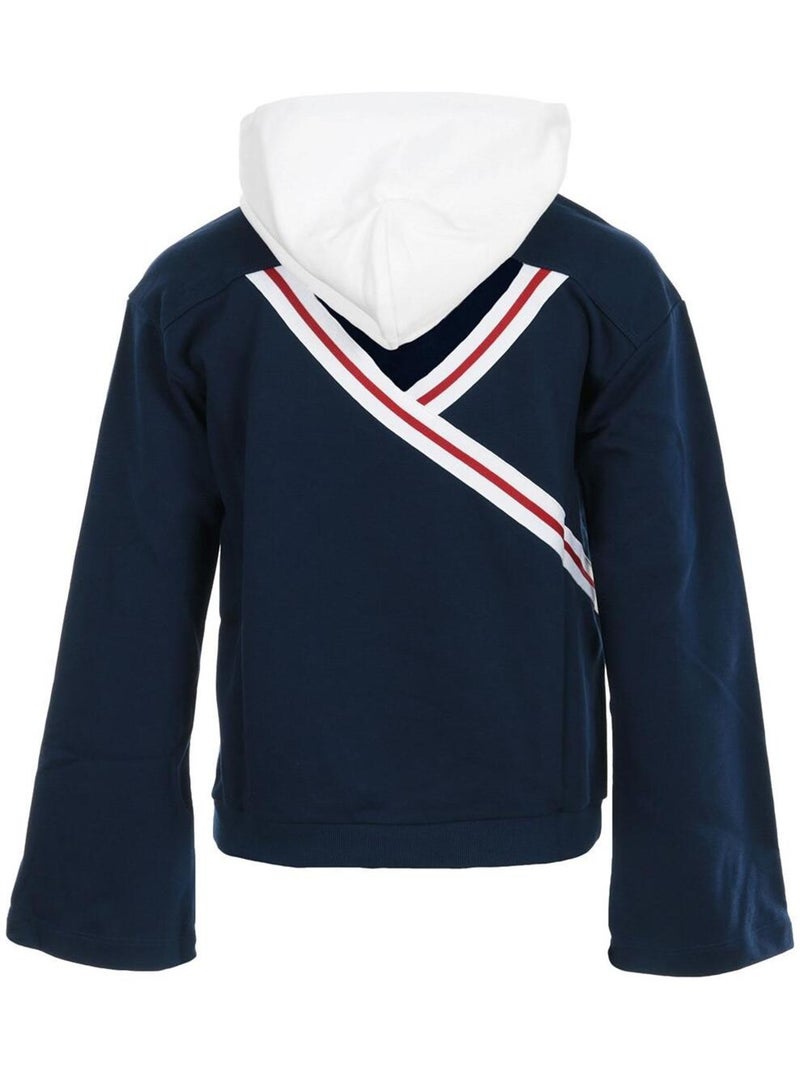 Champion Hooded Sweatshirt Wn's Noir Blanc - Kiabi