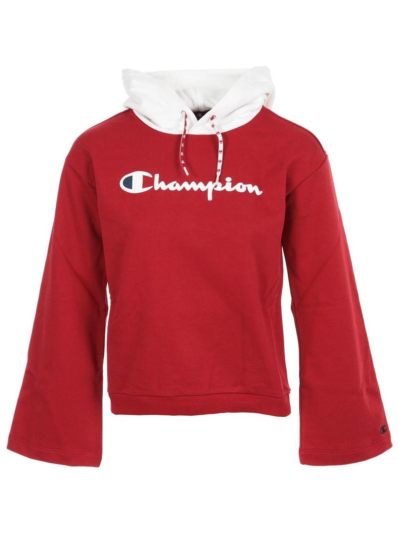 Champion Hooded Sweatshirt Wn's Rouge - Kiabi