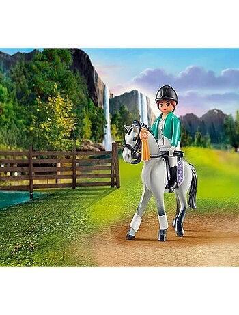 Championne d'équitation
