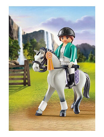 Championne d'équitation