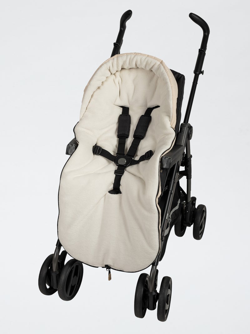 Chancelière de poussette Beige - Kiabi