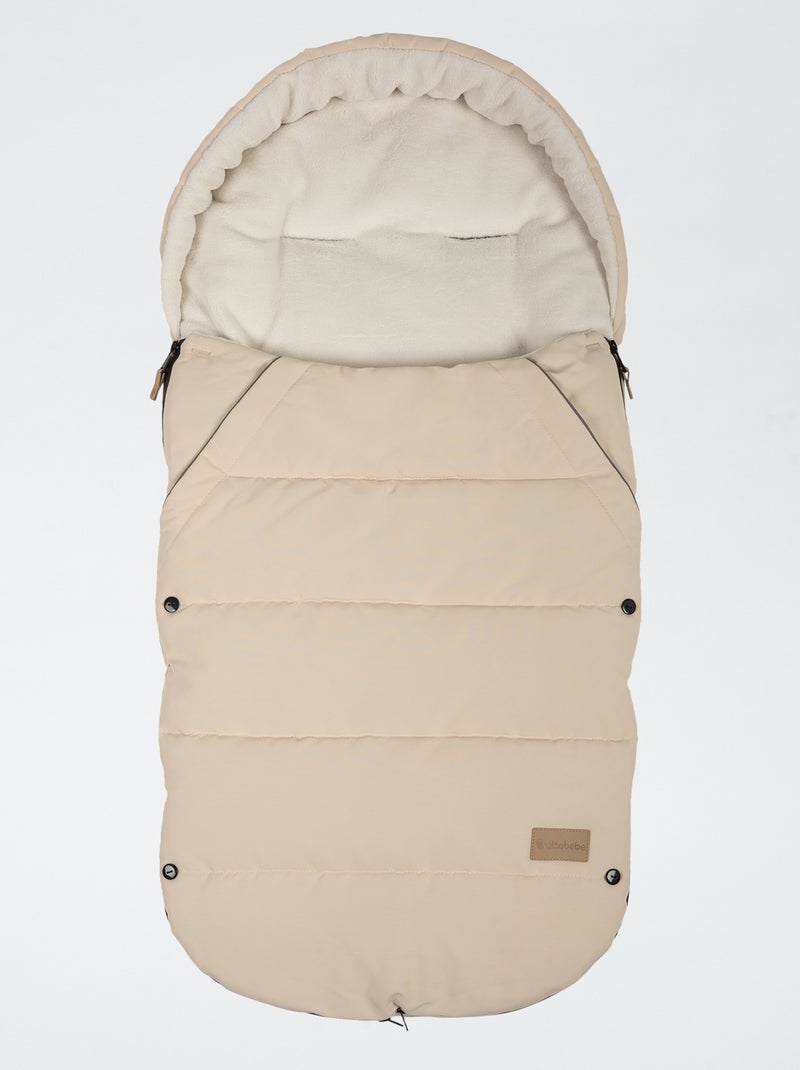 Chancelière de poussette Beige - Kiabi