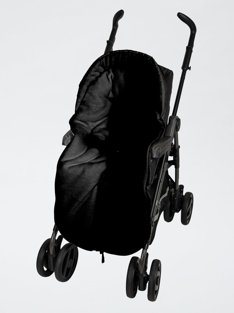 Chancelière de poussette Noir - Kiabi