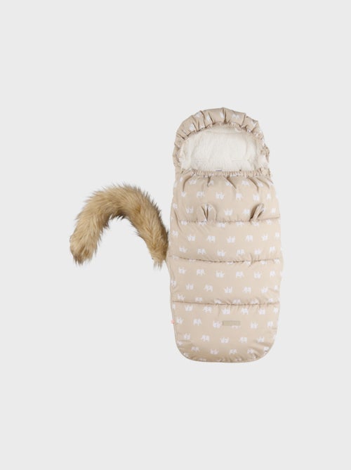 Chancelière déperlante motif éléphant 80x50 cm Noukie's - Kiabi