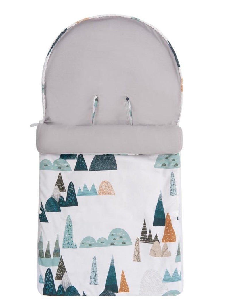 Chancelière en satin de coton Everest Gris - Kiabi