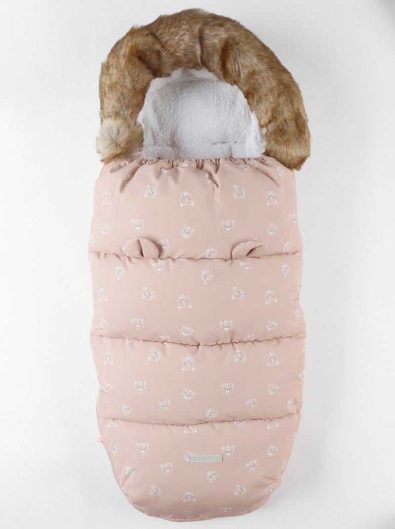 Chancelière en toile étanche, cappucino Noukie's Beige - Kiabi