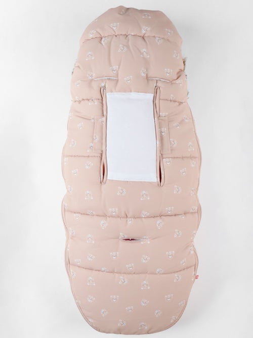 Chancelière en toile étanche, cappucino Noukie's - Kiabi