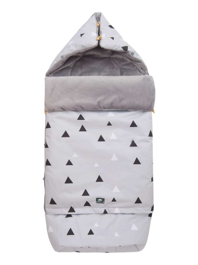 Chancelière imperméable doublée 0/4 ans, TANGRAM Argenté - Kiabi