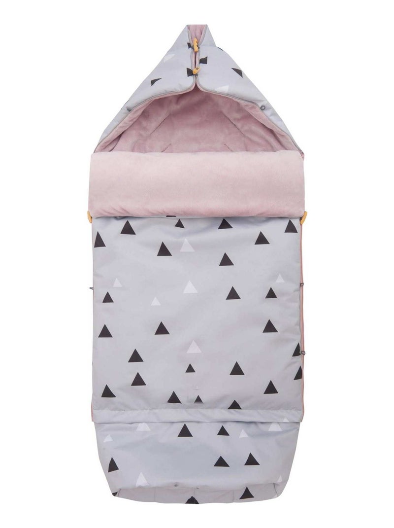 Chancelière imperméable doublée 0/4 ans, TANGRAM Rose clair - Kiabi